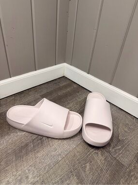Nike Calm Pale Pink Slide Sandals Womens Size 10